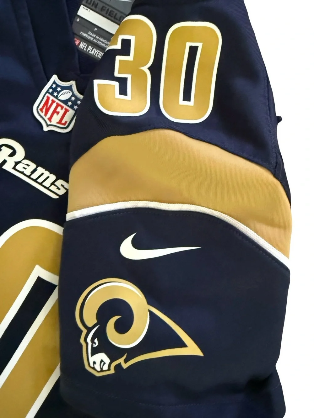 Nike Los Angeles Rams Todd Gurley II #30 Women’s Small NFL Jersey On Field